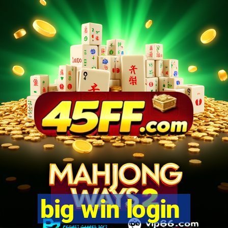 big win login